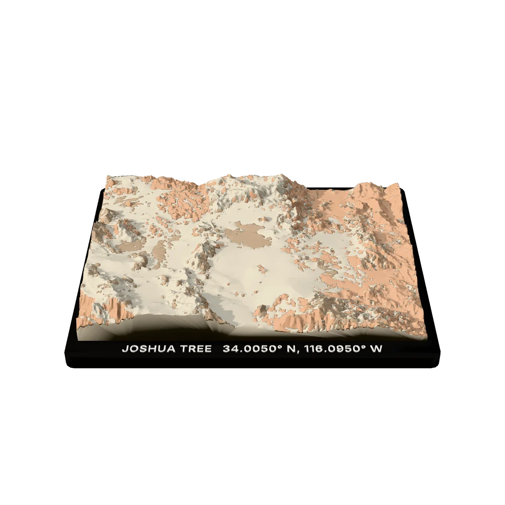 Joshua Tree National Park terrain block